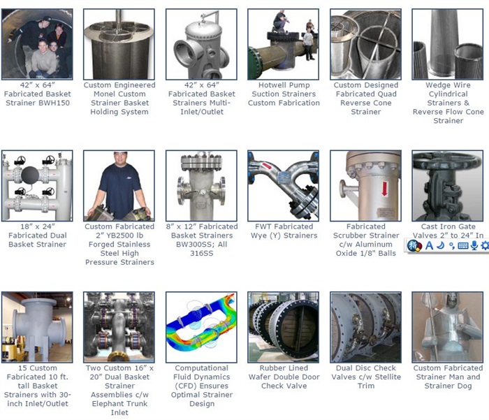 Sure Flow Equipment Inc. - SureFlow. - Fabricated Basket - Custom Cone Strainers-中国区代理商