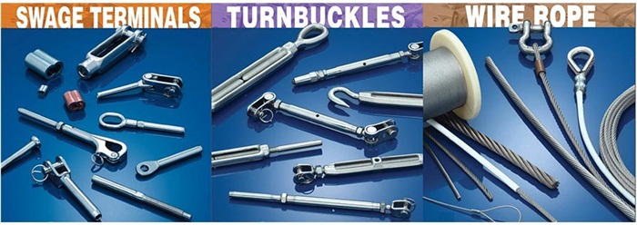 Suncor Stainless, Inc. -Suncor. - Wire Rope- Swage Terminals-Quick AttachTM-中国区代理商